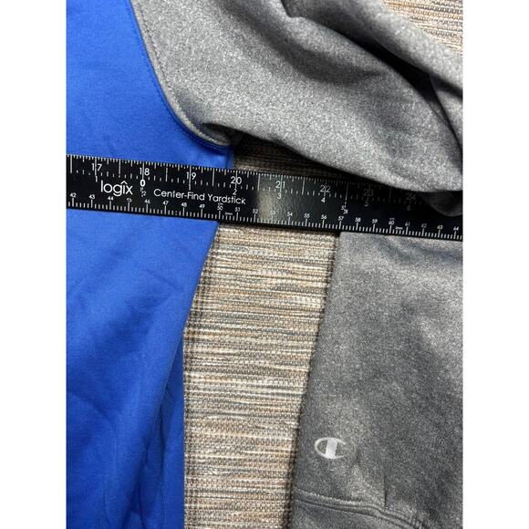 Florida Gators Sweatshirt Mens Small Blue NCAA Football Champion Hooded 1/4 Zip - Picture 7 of 7